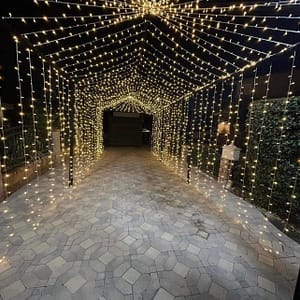 Curtains Twinkle String Lights